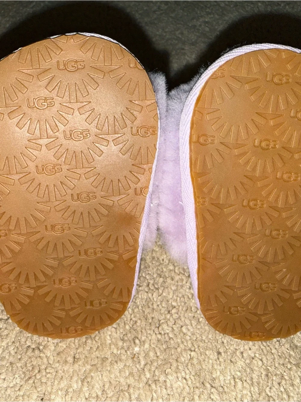 UGG Fluffy Baby Slides 6-12M